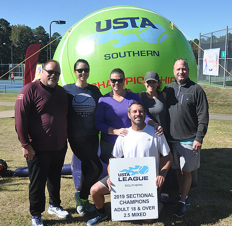 Poulelis team win sectional tennis crown